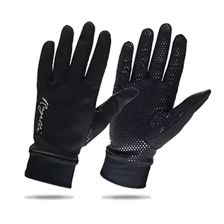 Rękawiczki - Rogelli Laval damskie rękawiczki zimowe, czarne, M - grafika 1