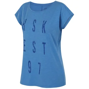 Koszulka damska Husky Tingl L Rozmiar: XS / Kolor: jasnoniebieski - Koszulki sportowe damskie - miniaturka - grafika 1