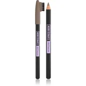 Akcesoria i kosmetyki do stylizacji brwi - Maybelline Express Brow Shaping Pencil, kredka do Brwi 03 Soft Brown - miniaturka - grafika 1