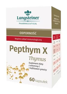 Pepthym X Thymus - Suplementy naturalne - miniaturka - grafika 1