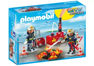 Playmobil PLAYMOBIL - CITY ACTION - STRAŻ POŻARNA Z GAŚNICĄ - 5397 - Klocki - miniaturka - grafika 1