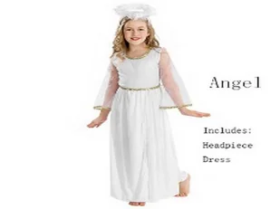 STRÓJ ANIOŁKA JASEŁKA PRZEBRANIE dla dzieci - Stroje karnawałowe - miniaturka - grafika 1