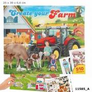 Zabawki kreatywne - Create Your Naklejka Stwórz swoją farmę 510 naklejek - miniaturka - grafika 1