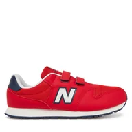 Buty dla chłopców - Sneakersy New Balance GV500TR1 Czerwony - miniaturka - grafika 1