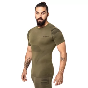 Spaio - Koszulka termoaktywna T-shirt Tactical - Forest Green - Odzież taktyczna i umundurowanie - miniaturka - grafika 2