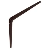 Zawiasy, okucia i inne akcesoria - Wspornik stalowy WS 450 brązowy VELANO - miniaturka - grafika 1