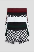 Majtki dla dzieci - H & M - Bokserki 5-pak - Biały - H&M - miniaturka - grafika 1