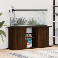 Akwaria i zestawy akwarystyczne - vidaXL Szafka pod akwarium, brązowy dąb, 121x41x58 cm - miniaturka - grafika 1