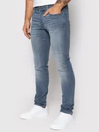 Spodnie męskie - Jack&Jones Jeansy Glenn Icon 12194438 Niebieski Slim Fit - miniaturka - grafika 1