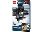 Breloczki dla dzieci - Latarka Czołówka LEGO Star Wars LGL-HE3 Lord Vader - miniaturka - grafika 1