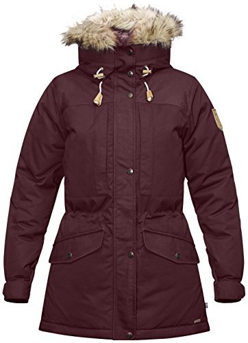 Fjällräven Singi kurtka damska typu softshell czerwony ciemnobordowy (Dark Garnet) X-L