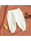 Spodenki dla niemowląt - COOL CLUB Spodnie dresowe w kolorze białym - miniaturka - grafika 1