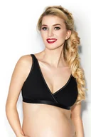 Biustonosze - Mitex Lilly Biustonosz do karmienia, czarny - miniaturka - grafika 1