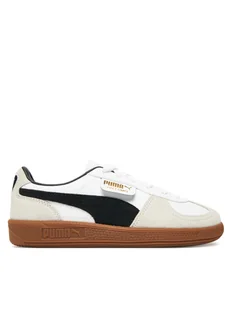 Puma Sneakersy Palermo Lth Jr 397275 01 Biały - Buty dla dziewczynek - miniaturka - grafika 1