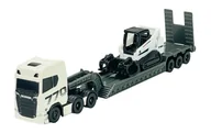 Samochody i pojazdy dla dzieci - MAISTO SCANIA 770S + BOBCAT T590 ŁADOWARKA 22cm 11681 - miniaturka - grafika 1