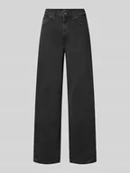 Spodnie damskie - Jeansy z 5 kieszeniami - miniaturka - grafika 1