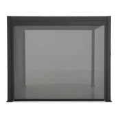 Kratki i pergole - Roleta opuszczana do pergoli Premium 3m Anthracite - Gutroof - miniaturka - grafika 1