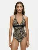 Stroje kąpielowe - Tommy Hilfiger Strój kąpielowy UW0UW06372 Beżowy - miniaturka - grafika 1