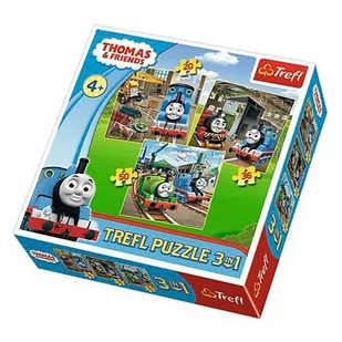 Trefl 3w1 - Tomek rusza do akcji PT-34821 - Puzzle - miniaturka - grafika 1