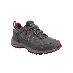 Damskie buty trekkingowe Lady Samaris Lite Low szare - Buty trekkingowe damskie - miniaturka - grafika 1