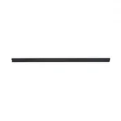 Teczki i skoroszyty - Listwa wsuwana A4 6mm do 60 kartek TAURUS czarna 50szt. /LW6-02/ - miniaturka - grafika 1