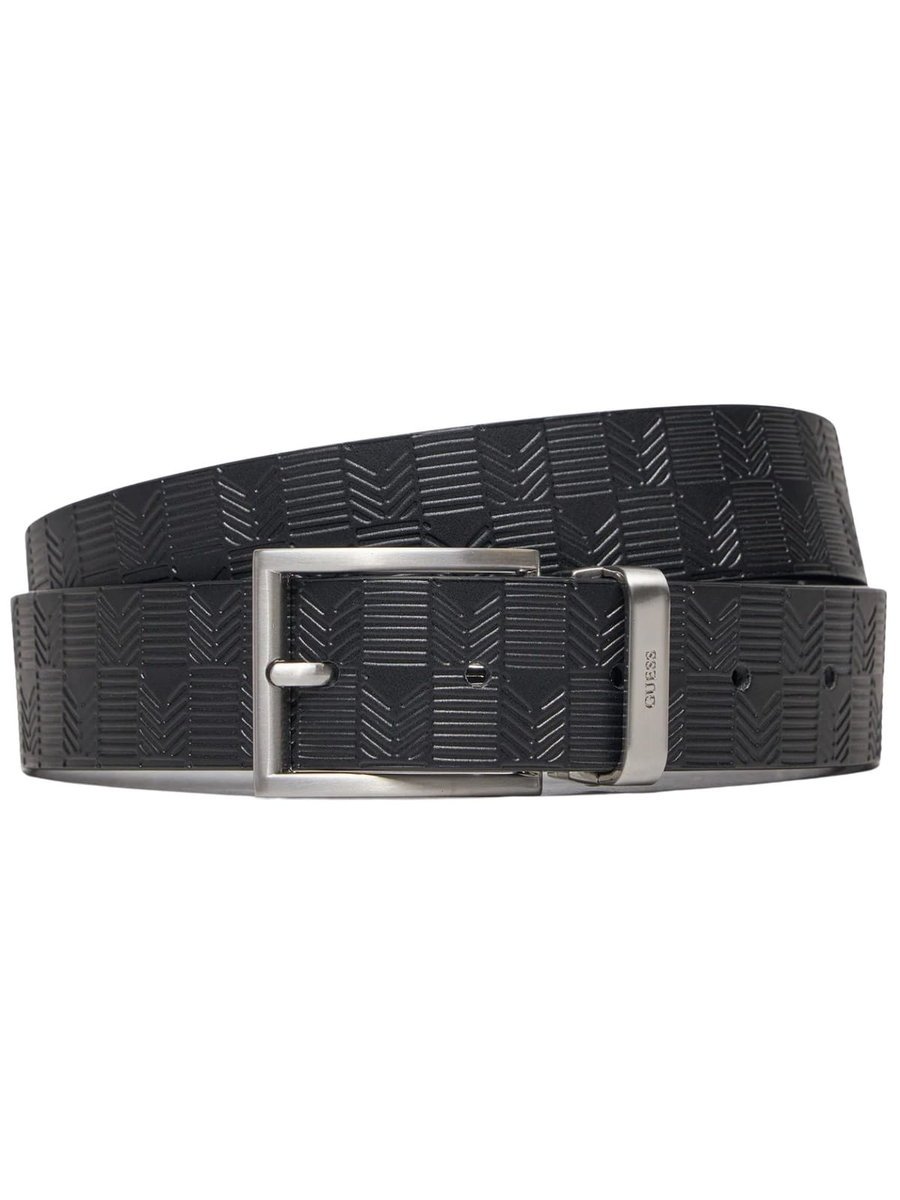 Pasek męski Guess BM7826 P5335 czarny - XL