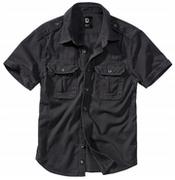 Koszule męskie - Koszula Brandit Vintage Shirt shortsleeve black 5XL - miniaturka - grafika 1
