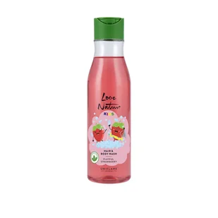 Oriflame Żel do mycia ciała i włosów Love Nature Kids Playful Strawberry 250 ml - Kosmetyki kąpielowe dla dzieci - miniaturka - grafika 1