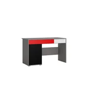 Biurka - Biurko LASB01 Laser Meble Wójcik Zgaszony Błękit - miniaturka - grafika 1