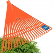 Grabie i motyki - GRABIE WACHLARZOWE GRABKI OGRODOWE PLASTIKOWE DO LIŚCI TRAWY GRABIENIA 55cm - miniaturka - grafika 1