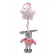 Pozytywka króliczek różowy 38cm - Tulilo - Pozytywki dla dzieci - miniaturka - grafika 1