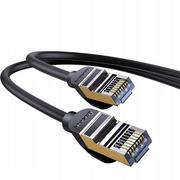 Kable miedziane - Kabel sieciowy Baseus Ethernet RJ45, 10Gb, 10m (czarny) - miniaturka - grafika 1