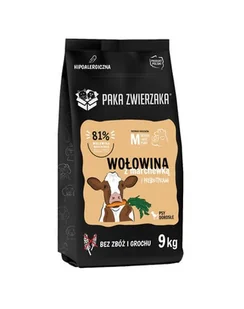PAKA ZWIERZAKA Seventh Heaven Karma sucha Wołowina z marchewką M 9kg - - Sucha karma dla psów - miniaturka - grafika 1