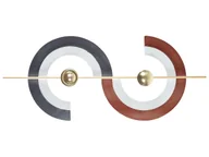 Dekoracje domu - Dekoracja ścienna FARO Metal Kolorowy 42 cm - miniaturka - grafika 1