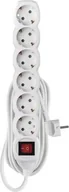 Listwy zasilające - Emos Power Strip SCHUKO with switch - 6 sockets, 5.0m, 1,5mm2 - miniaturka - grafika 1