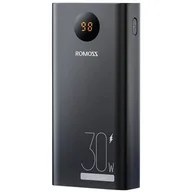 Powerbanki - Romoss Powerbank PEA30 30000mAh Czarny - miniaturka - grafika 1