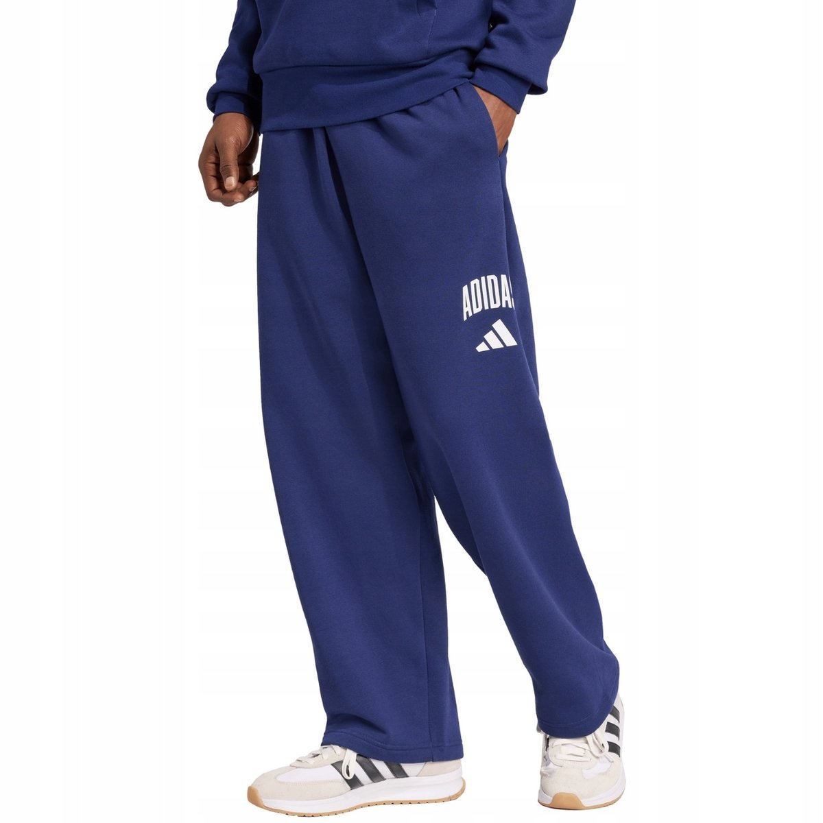 Spodnie męskie adidas Collegiate ciemnoniebieskie JM9179 M