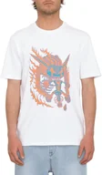 Koszulki męskie - t-shirt VOLCOM TETSUNORI 1 TEE White - miniaturka - grafika 1