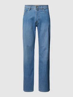 Spodnie męskie - Jeansy z 5 kieszeniami model ‘Dijon’ - grafika 1