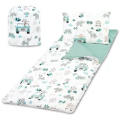 Śpiworki dla dzieci - Śpiwór dziecięcy śpiwór outdoorowy dla dzieci biwakowych - 135x75cm  śpiwór śpiwory letnie śpiwór letni z torbą śpiwór kocyk dla dziecka afryka - miniaturka - grafika 1