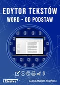 E-booki - informatyka - Edytor tekstów. Word od podstaw - miniaturka - grafika 1