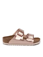 Buty dla dziewczynek - Birkenstock Klapki Arizona Kids 1012478 M Różowy - miniaturka - grafika 1