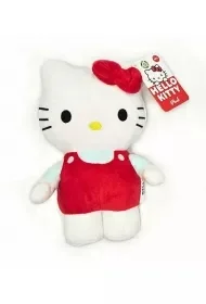 PROMO Maskotka pluszowa Hello Kitty 25cm czerwona sukienka - Maskotki i pluszaki - miniaturka - grafika 1