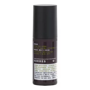 Korres KORRES_Mens Cream Borage Anti-Shine Moisturiser SPF6 nawilżający krem matujący z olejkiem z ogórecznika 50ml - Kremy do twarzy - miniaturka - grafika 4