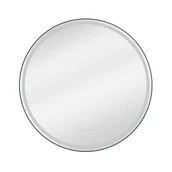 Lustra - Lustro z oświetleniem Remix 80 cm czarne Sensea - miniaturka - grafika 1