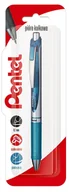 Pióra kulkowe - Pióro kulkowe 0,7 mm EnerGel BL77 błękitny 1 szt. - PENTEL - miniaturka - grafika 1