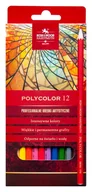 Kredki, ołówki, pastele i pisaki - Koh-I-Noor, Kredki Polycolor, 12 kolorów - miniaturka - grafika 1