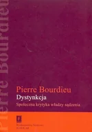 Podręczniki dla szkół wyższych - Dystynkcja Społeczna Krytyka - miniaturka - grafika 1