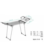 Suszarki na ubrania - VILEDA Suszarka Premium 2w1 157332 - miniaturka - grafika 1