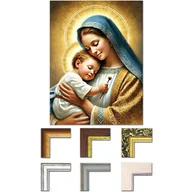 Ikony i obrazy sakralne - Obraz Matka Boża i Dzieciątko Jezus - miniaturka - grafika 1